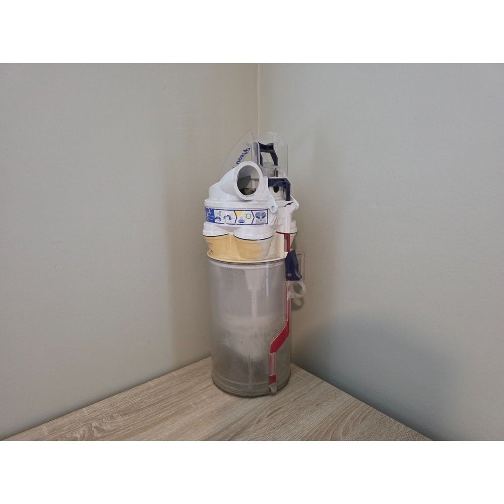 Dyson DC25 Replacement Dust Bin and Cyclone Assembly Clear‎ White Yellow